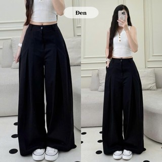 Quần Kaki Ống Suông Nữ Form Rộng Có Chun Sau Quần Dài Nữ Đi Học Đi Làm, Phong Cách Năng Động Dễ Phối Quankaki46