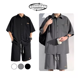 Bộ Quần Áo Nam GUDO Chất KaKi Mềm Cao Cấp Mịn Mát Thời Trang G20