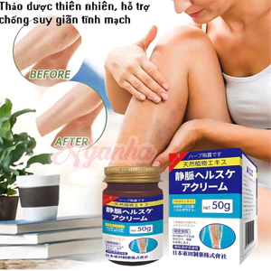 kem giảm giãn tĩnh mạch Nhật Bản. giúp co mạch máu nhanh chóng. Giảm gân xanh hiệu quả