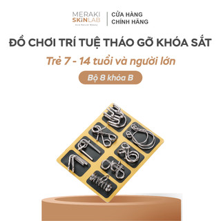 Đồ chơi trí tuệ tháo gỡ khóa sắt – trò chơi câu đố xếp hình logic cho bé 7-14 tuổi