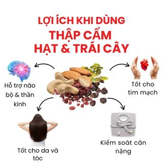 Thập Cẩm Hạt Và Trái Cây Sấy Harvest Tyme Dan D Pak I Harvest Tyme | 454g