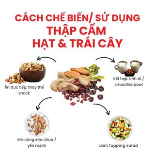 Thập Cẩm Hạt Và Trái Cây Sấy Harvest Tyme Dan D Pak I Harvest Tyme | 454g