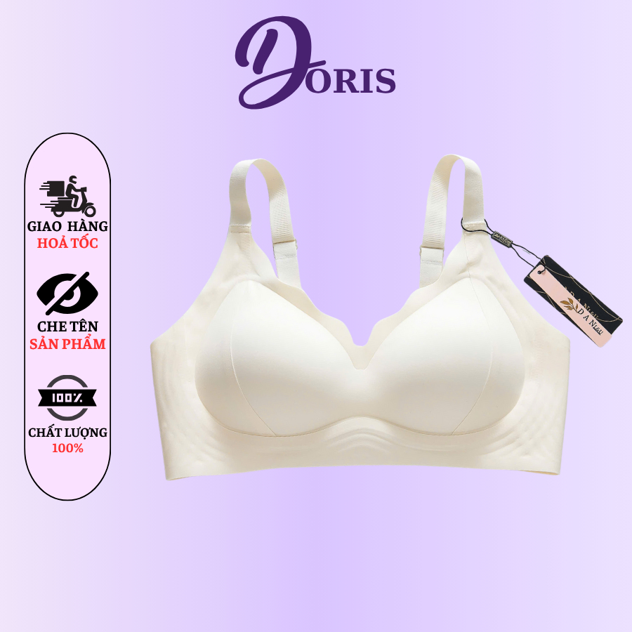 Áo Lót Su Nữ Không Gọng Mút Mềm Gom Quả Chống Xệ DORIS 108