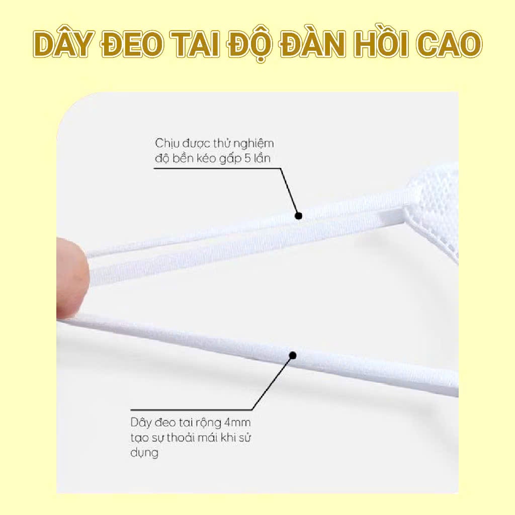 ( Thùng 300c ) Khẩu trang 4D Kf94 TIẾN HÙNG, mix màu từ vải tự nhiên theo công nghệ Hàn Quốc chống bụi mịn.