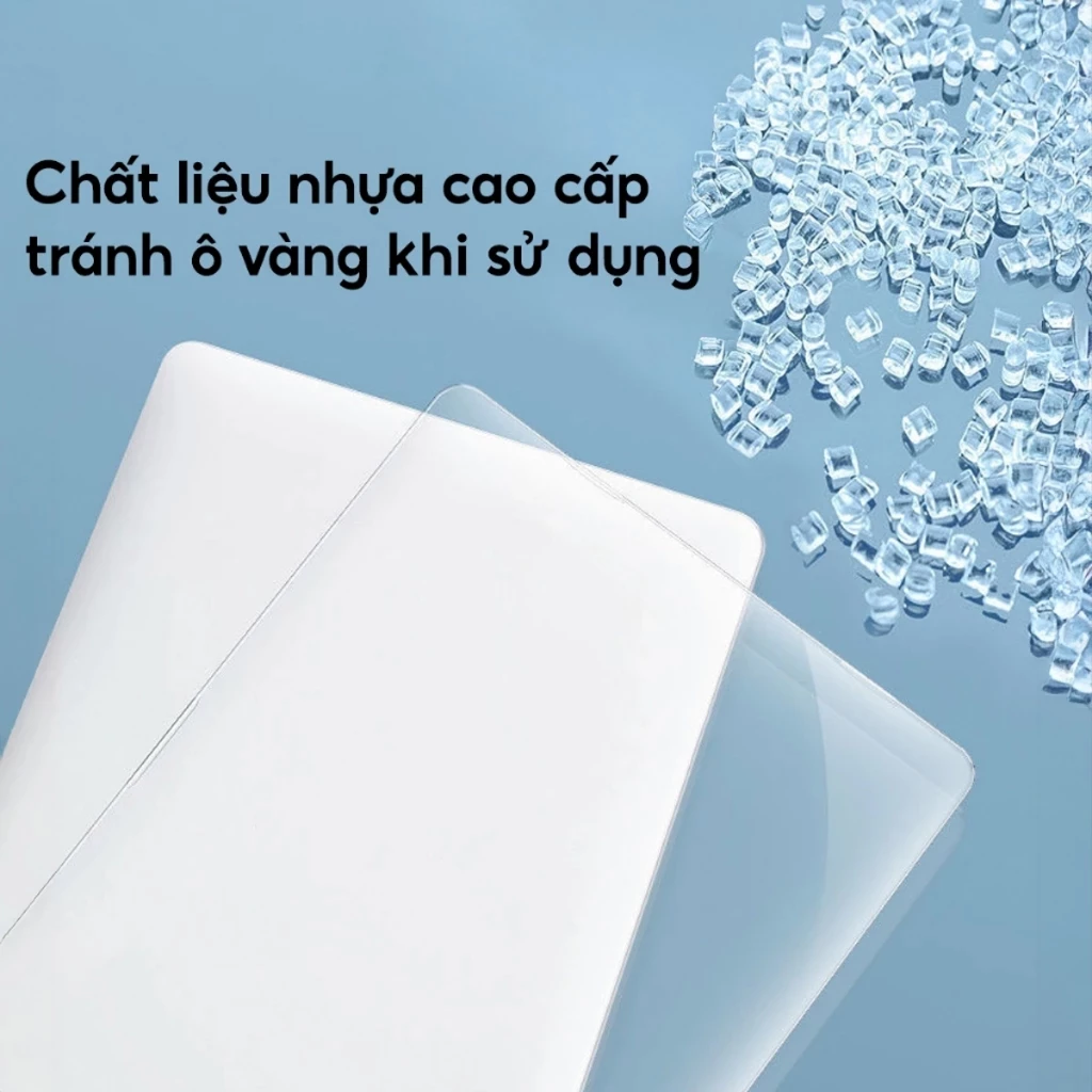 Case Ốp Trong Suốt TPU - Bảo Vệ MácBook Air/Pro M1 M2 13-16 inch - Chống Va Đập, Chống Xước