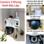 Camera IP Wifi YooSee 4 Mắt PTZ ROBOT 20MPx, 4K(4096x2160), Đàm Thoại 2 Chiều, Chống Nước, Xem Đêm Có Màu, Góc Rộng