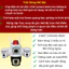 Camera IP Wifi YooSee 4 Mắt PTZ ROBOT 20MPx, 4K(4096x2160), Đàm Thoại 2 Chiều, Chống Nước, Xem Đêm Có Màu, Góc Rộng