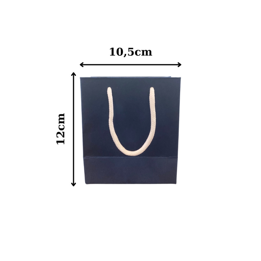Túi đựng quà sang trọng, lịch sự có 2 màu trắng và xanh | GEMY SILVER
