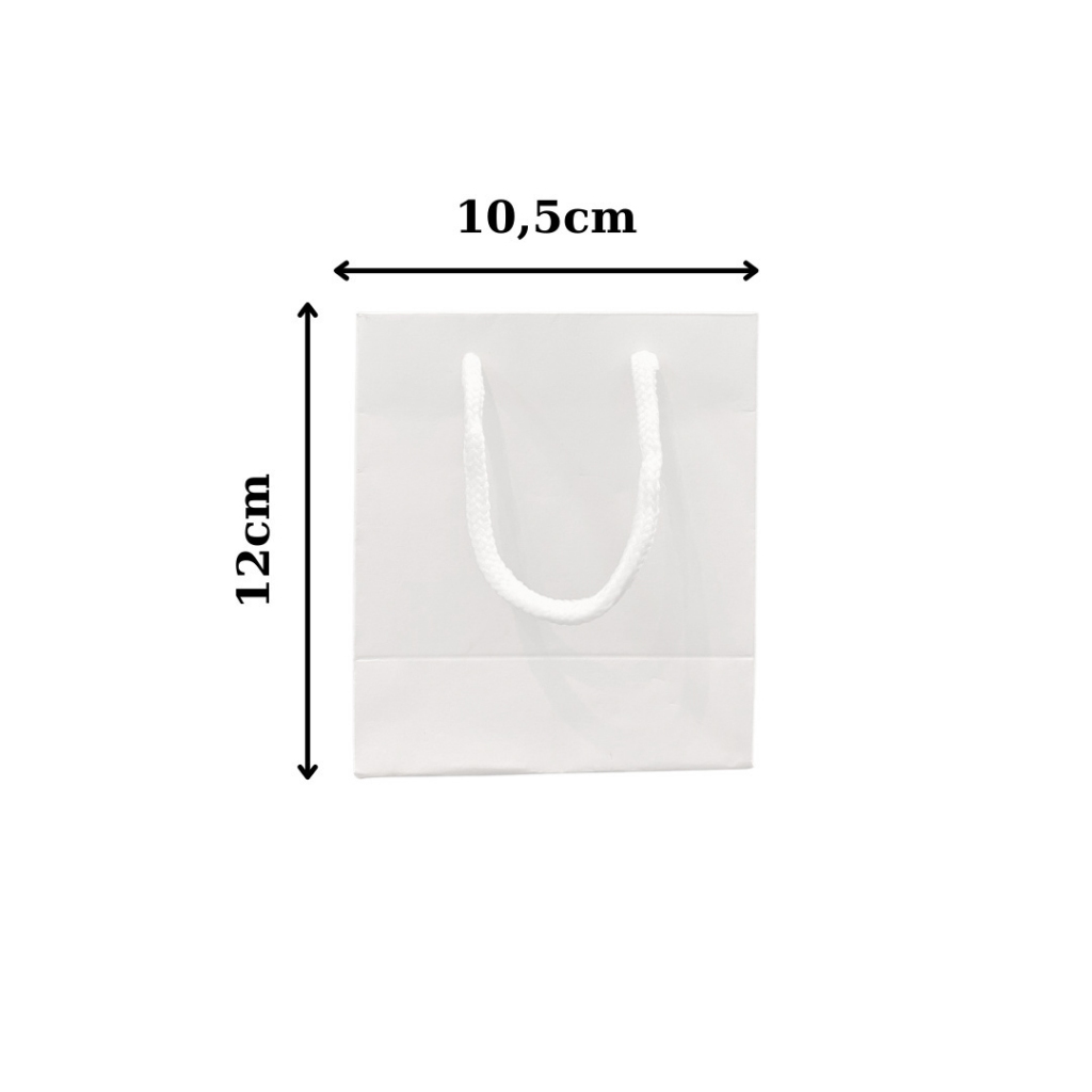 Túi đựng quà sang trọng, lịch sự có 2 màu trắng và xanh | GEMY SILVER