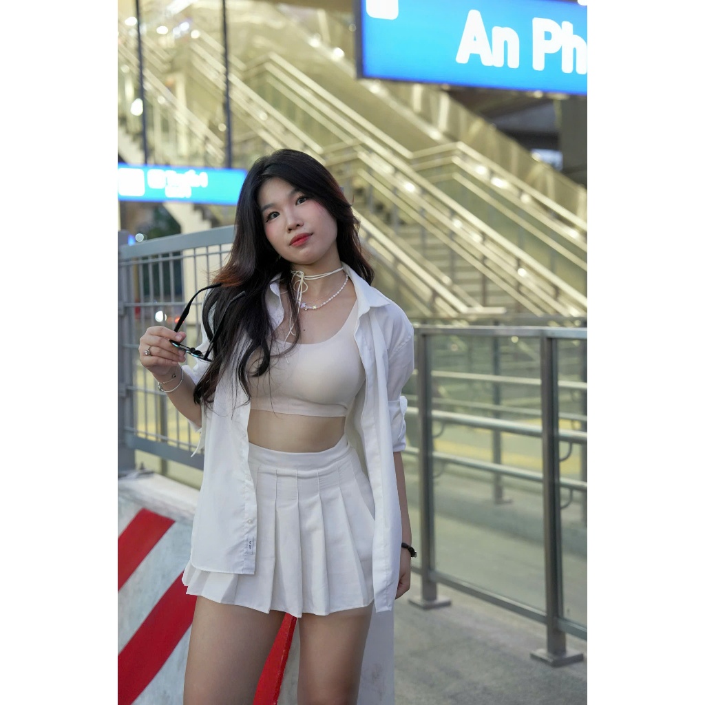 Áo bra nữ tàng hình không gọng Fruity Bra cổ U, hoà vào làn da, siêu mềm mại - Muvae (aeMuvae)