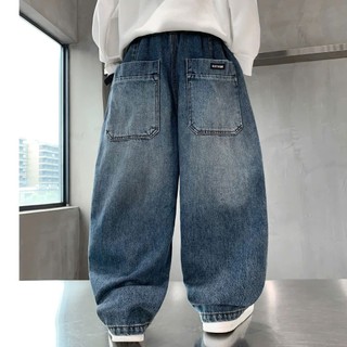 Quần Jean Dáng Xuông Cho Bé Trai – Style Năng Động, Form Chuẩn, Vải Mềm