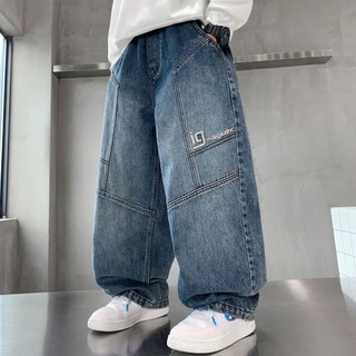 Quần Jean Dáng Xuông Cho Bé Trai – Style Năng Động, Form Chuẩn, Vải Mềm