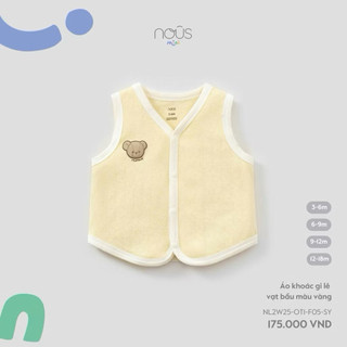 Áo gile vạt bầu sọc nous 3-18m