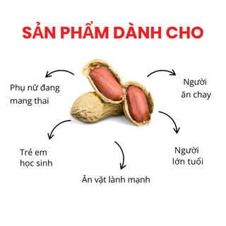 Đậu Phộng Mè Trắng Dan D Pak I Peanuts - White sesame I 650g