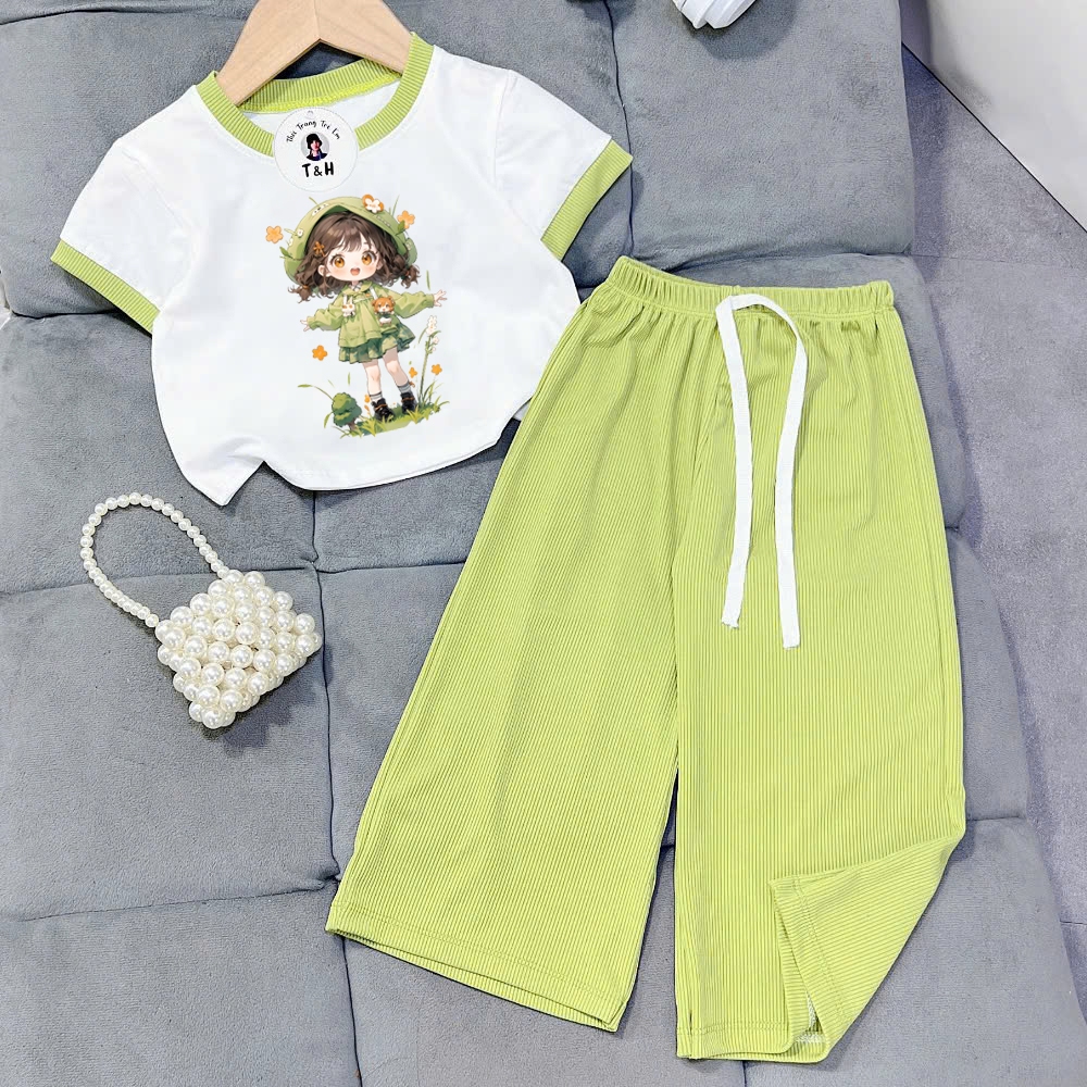 👕👖 ĐỒ BỘ BÉ GÁI – CHO BÉ THÊM ĐÁNG YÊU VÀ THOẢI MÁI 🌸 12-40kg IP44