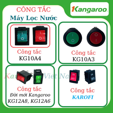 Công tắc nước NÓNG LẠNH - Dành cho máy lọc nước Karofi, Kangaroo, Sunhouse, Hoà Phát