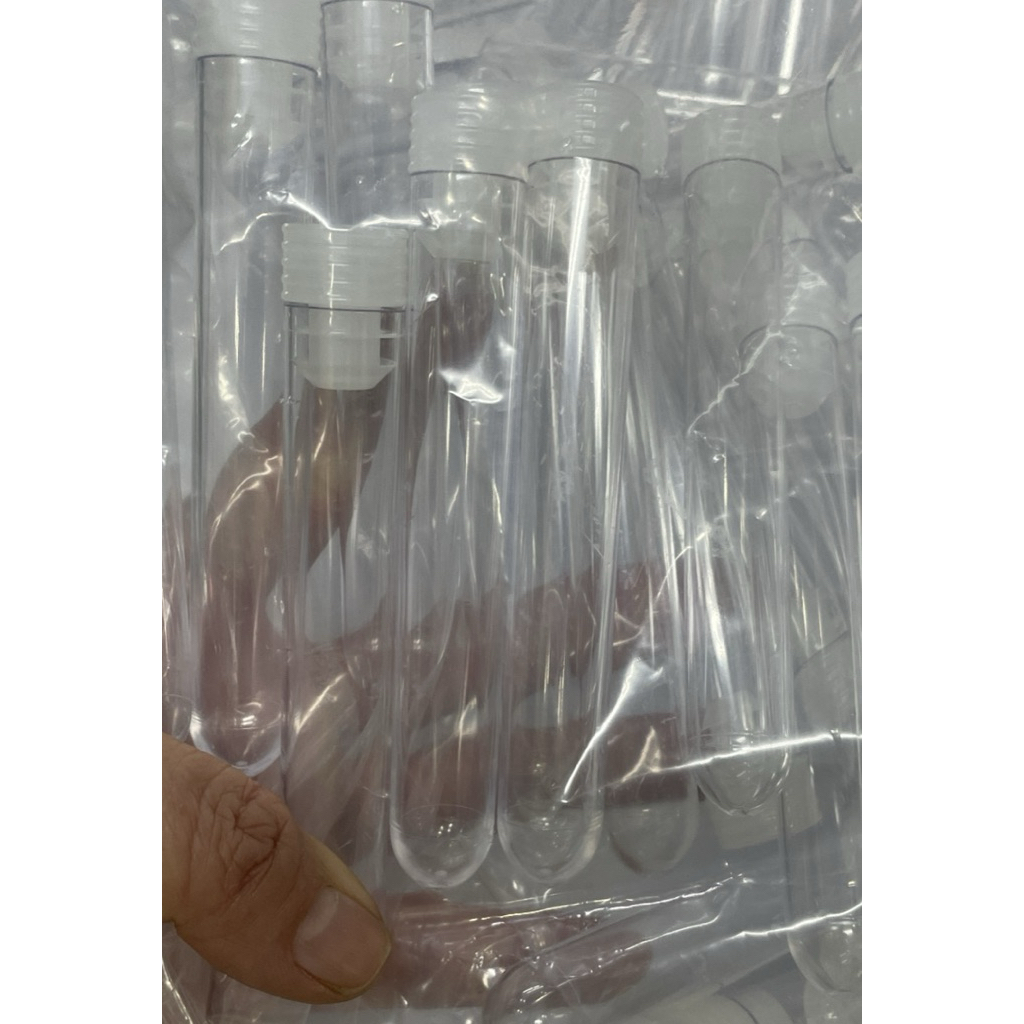 Bịch 250 Ống nghiệm nhựa có nắp 10ml – Dụng cụ y tế, phòng thí nghiệm