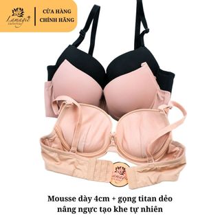 ÁO NGỰC MOUSSE DÀY NÂNG NHIỀU A-96-ĐỆM 4CM, CÓ GỌNG TÔN DÁNG NGỰC NHỎ