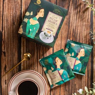 Cà Phê Túi Lọc HANCOFFEE 100% Arabica Hộp 10 gói Vị Đắng Êm Chua Nhẹ, Hậu Vị Ngọt Kéo Dài