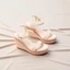 Giày Sandal Nữ Đế Xuồng 9cm Quai Ngang Pixie H100
