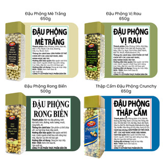Đậu Phộng Mè Trắng Dan D Pak I Peanuts - White sesame I 650g