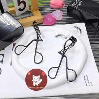[PERFECT DIARY] Kẹp Mi Perfect Diary Vỏ Đen Thép Không Gỉ, Kèm Đệm Silicon Thay Thế
