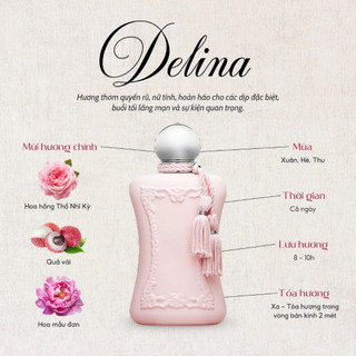 Nước hoa nữ Delina Hương Hoa Ngọt Ngào Cực Kỳ Nữ Tính