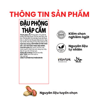 Thập Cẩm Đậu Phộng Crunchy Premium Dan D Pak I Crunchy Peanuts Snax Mix Premium I 650g