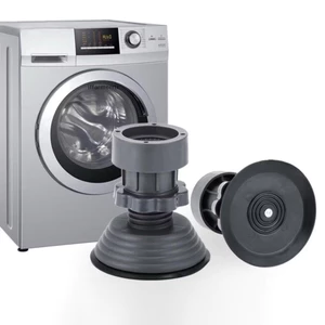 Combo 5 Bộ - 1 Bộ 4 Chân Đỡ Chống Rung Máy Giặt, Có Thể Tăng Giảm Chiều Cao, Đế Cao Su Chống Trơn.