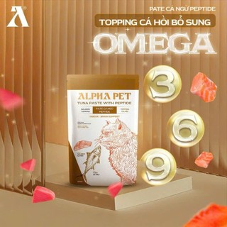 Pate Alpha Pet Dành Cho Mèo Thịt Thật Đột Phá Dinh Dưỡng 60gram