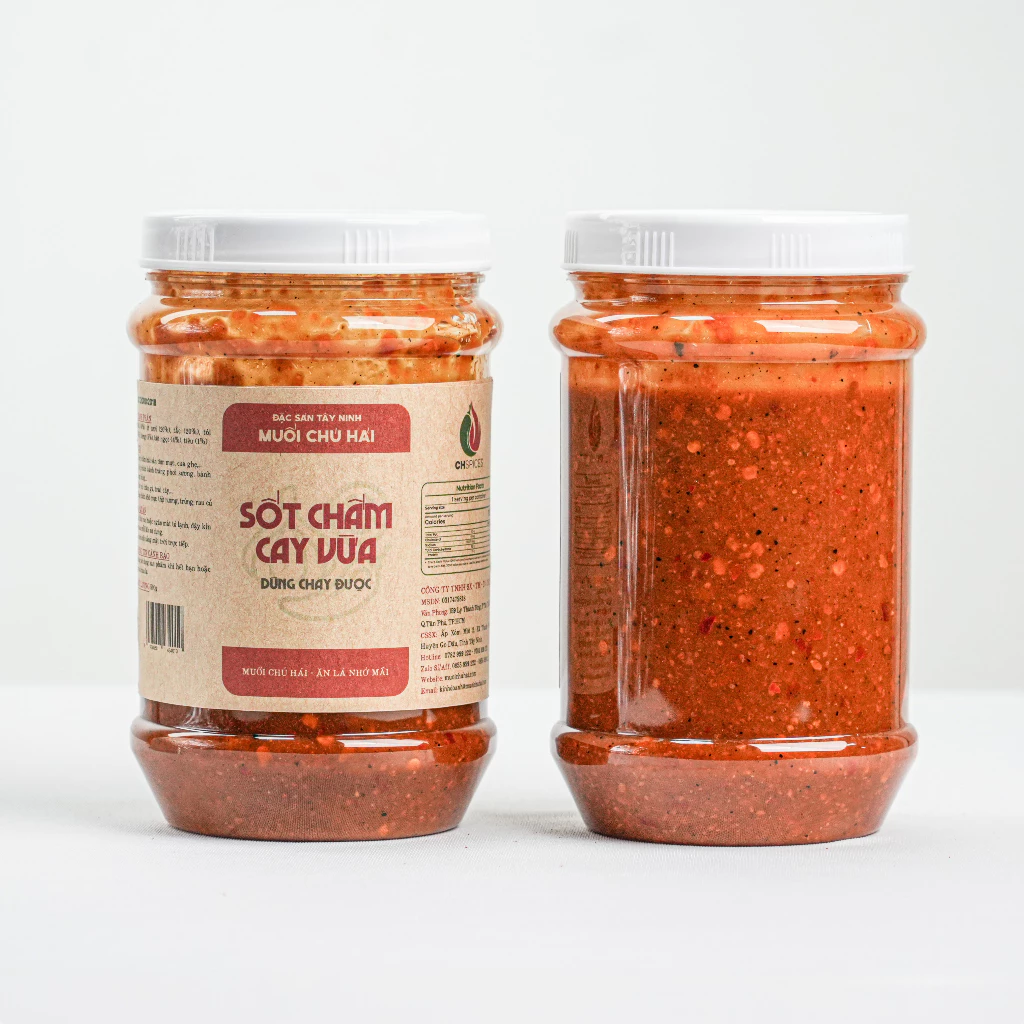 Muối sốt chú Hải Cay Vừa, chấm hải sản hoặc bánh tráng.............