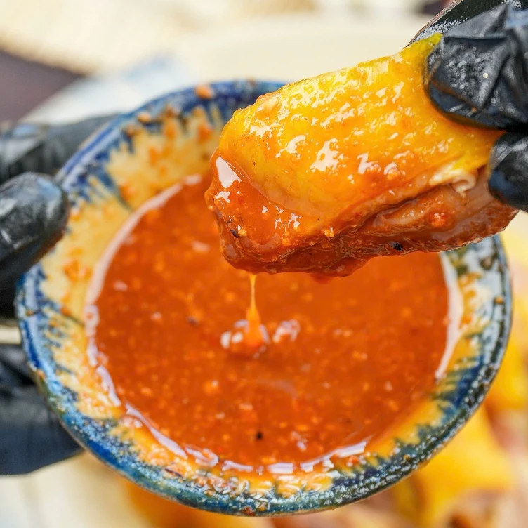 Muối sốt chú Hải Cay Vừa, chấm hải sản hoặc bánh tráng.............