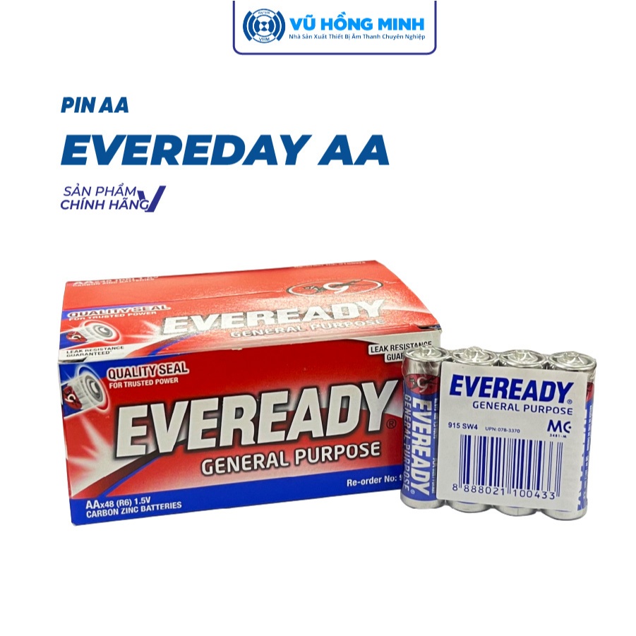PIN EVEREADY AA VHM PROAUDIO | Shopee Việt Nam