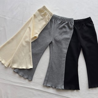 Quần Cho Bé Gái, Quần Ống Loe Cho Bé Gái Chất Liệu Cotton Co Giãn Thoáng Mát