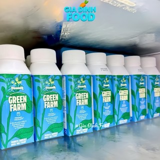 Thùng 16 chai sữa chua uống thanh trùng Vinamilk Green Farm Ít đường - chai 200ml