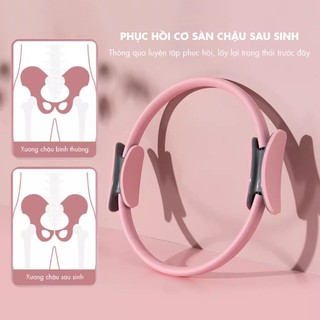 Vòng tập Yoga Pilates cao cấp phục hồi cơ sàn chậu sau sinh giúp thon gọn toàn thân  VTP3067
