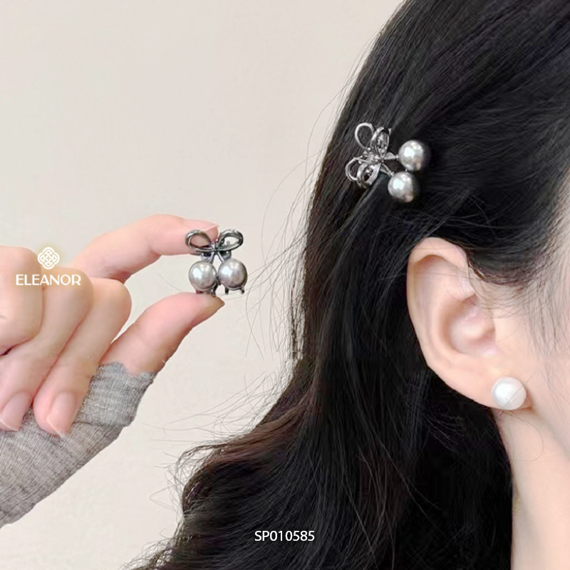 Kẹp tóc nữ càng cua Eleanor Accessories thiết kế mini nhỏ nhắn phụ kiện tóc kẹp tóc mái 10585