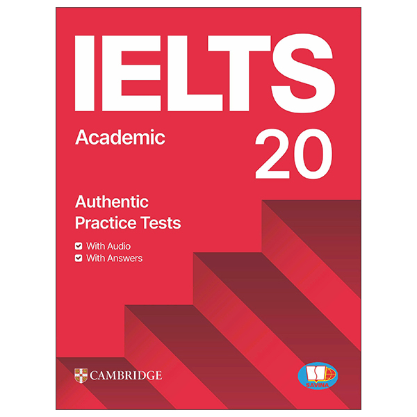 Sách Cambridge IELTS 20 - Academic - General Training With Audio + Answers (Savina)