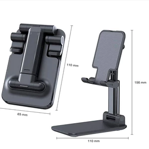 Giá đỡ ipad điện thoại để bàn K3 nhỏ gọn điều chỉnh đa năng, Kệ để điện thoại máy tính bản gấp gọn đế vững chắc tiện lợi