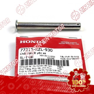 Bộ Lông Đền, Chốt Khóa Bản Lề Yên SH 150i / 125i 2017 2018 2019 77215-KZL-930 Chính Hãng - ZZM