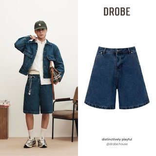 Quần short xanh dương