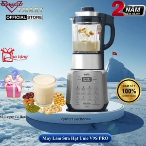 Máy Làm Sữa Hạt Đa Năng Unie V9S PRO Phiên Bản Cải Tiến Mới Nhất, 1800W, 1.75L, Bảo Hành 24 Tháng