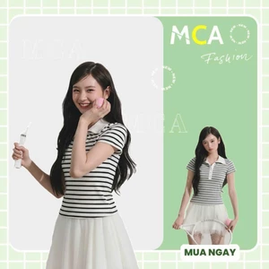 Áo Thun Nữ Thể Thao Cổ Bẻ MCA Phong Cách Dễ Thương Năng Động A51471