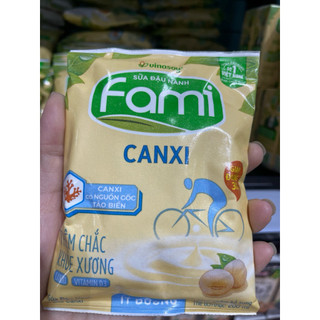 Sữa đậu nành Fami nguyên chất/ Canxi 200ml