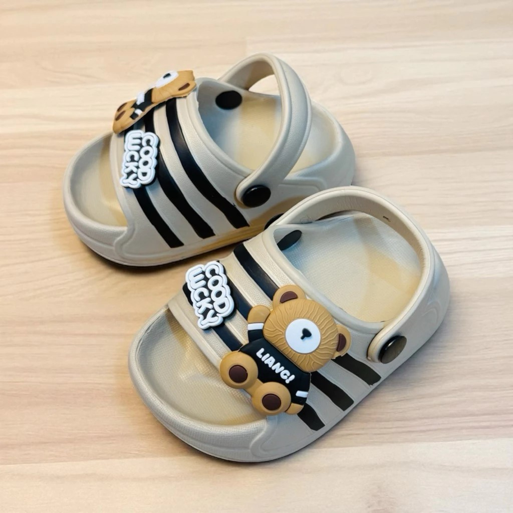Dép bánh mì cho bé trai bé gái siêu dễ thương hình thỏ baby phối hai màu siêu nhẹ