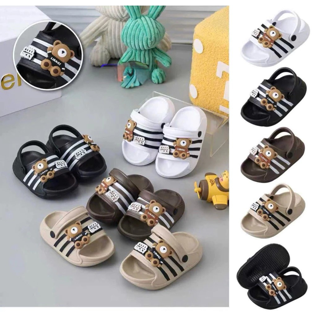 Dép bánh mì cho bé trai bé gái siêu dễ thương hình thỏ baby phối hai màu siêu nhẹ