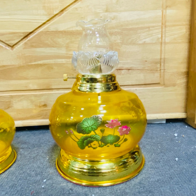 Đèn Dầu Hoa Sen.