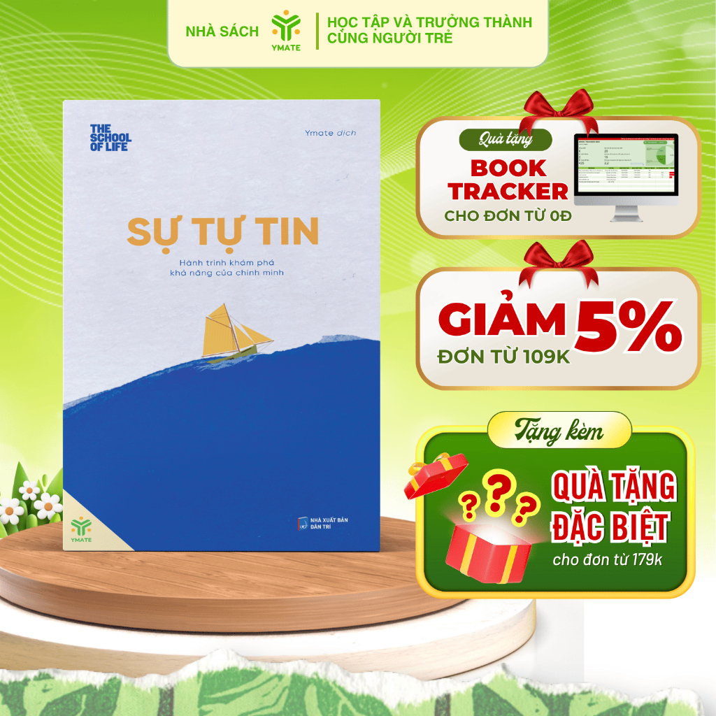 Bìa sách Sự Tự Tin Hành Trình Khám Phá Khả Năng Của Chính Mình Sách Tâm Lý YMATE