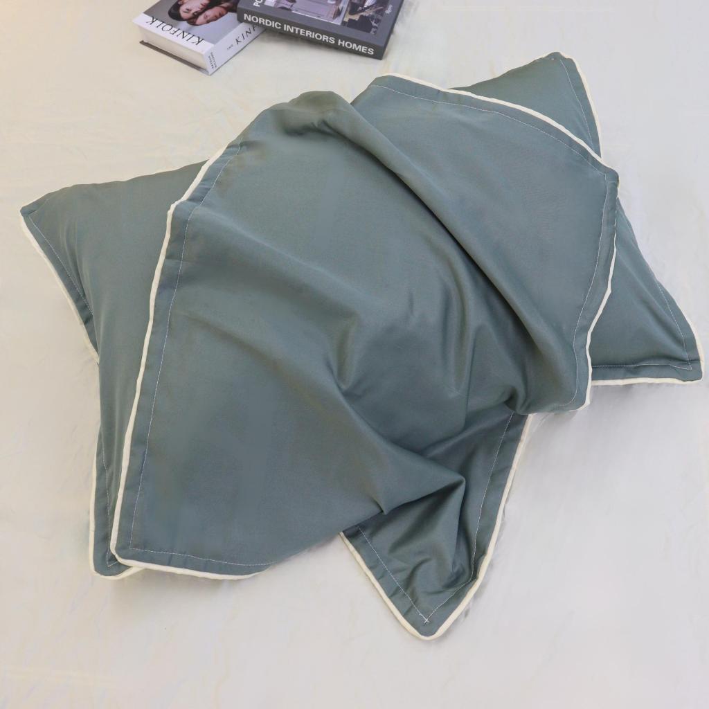 Vỏ Gối Nằm Lụa Thái Cao Cấp 45x65cm Màu Trơn Hàng Chính Hãng An Như Bedding (1 Chiếc)