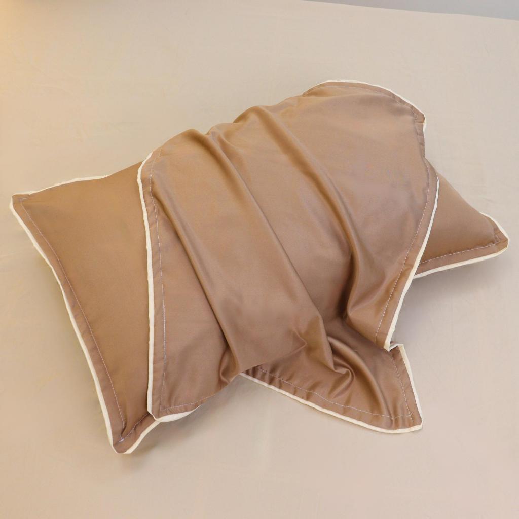 Vỏ Gối Nằm Lụa Thái Cao Cấp 45x65cm Màu Trơn Hàng Chính Hãng An Như Bedding (1 Chiếc)